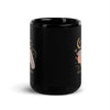 Capricorn Zodiac Sign Black Glossy Mug