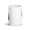 Pisces Zodiac Sign White Glossy Mug | 15 oz
