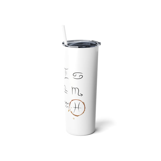 Pisces Slim Steel 20 oz Tumbler and Straw