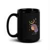 Sagittarius Zodiac Sign Black Glossy Mug
