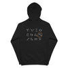 Scorpio Zodiac Sign Fleece zip up hoodie