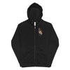 Capricorn Zodiac Sign Fleece zip up hoodie