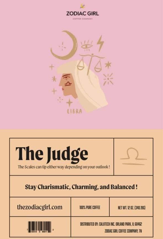 Libra: The Judge - Zodiac Girl Coffee Company