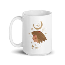  Leo Zodiac Sign White Glossy Mug | 15 oz