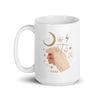 Libra Zodiac Sign White Glossy Mug | 15 oz